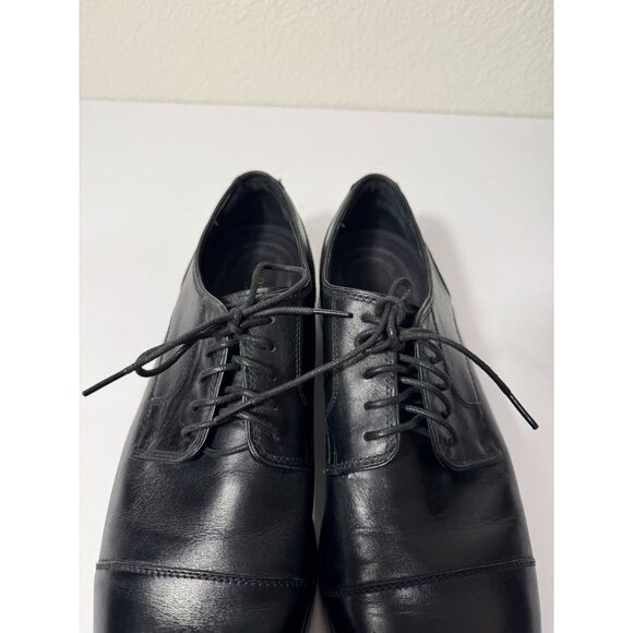 Cole Haan Men’s Cap Toe Oxford Shoes Black Leather Size 12 Grand.OS main image 4